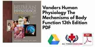 Vanders Human Physiology The Mechanisms of Body Function 13th Edition PDF
