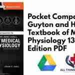 Pocket Companion to Guyton and Hall Textbook of Medical Physiology 13th Edition PDF
