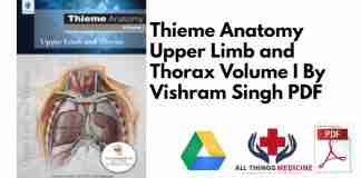 Thieme Anatomy Upper Limb and Thorax Volume I By Vishram Singh PDF