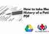 How to take Medical History of a Patient PDF