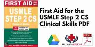 First Aid for the USMLE Step 2 CS Clinical Skills PDF