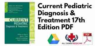 Current Pediatric Diagnosis & Treatment 17th Edition PDF