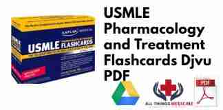 USMLE Pharmacology and Treatment Flashcards Djvu PDF