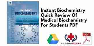 Instant Biochemistry Quick Review Of Medical Biochemistry For Students PDF
