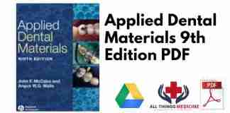 Applied Dental Materials 9th Edition PDF