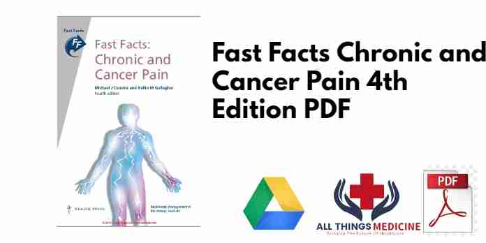 Fast Facts Chronic and Cancer Pain 4th Edition PDF