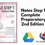 Notes Step 1 The Complete Preparatory Guide 2nd Edition PDF