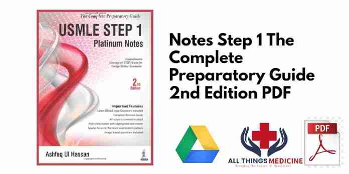 Notes Step 1 The Complete Preparatory Guide 2nd Edition PDF