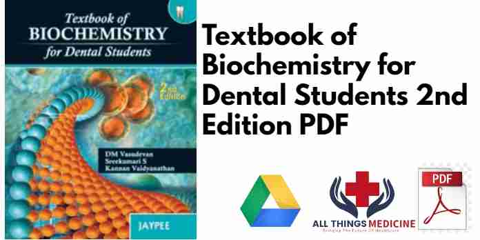 Textbook of Biochemistry for Dental Students 2nd Edition PDF