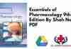 Essentials of Pharmacology 9th Edition By Shah Nawaz PDF