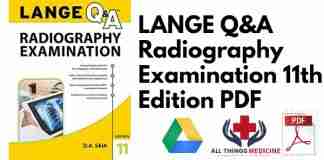 LANGE Q&A Radiography Examination 11th Edition PDF