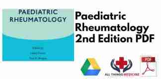 Paediatric Rheumatology 2nd Edition PDF