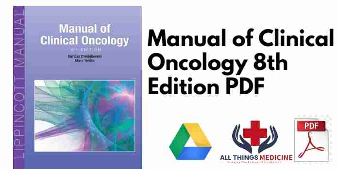 Manual of Clinical Oncology 8th Edition PDF