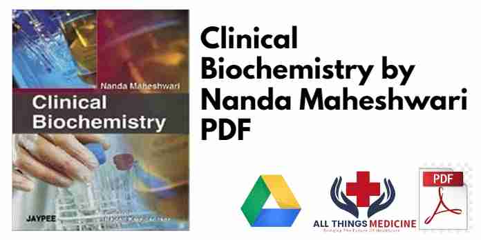 Clinical Biochemistry by Nanda Maheshwari PDF