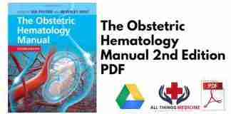 The Obstetric Hematology Manual 2nd Edition PDF