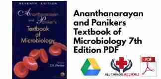 Ananthanarayan and Panikers Textbook of Microbiology 7th Edition PDF