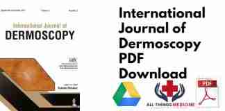 International Journal of Dermoscopy PDF