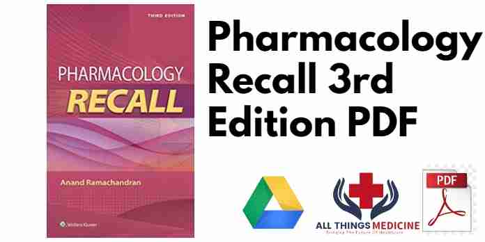 Pharmacology Recall 3rd Edition PDF