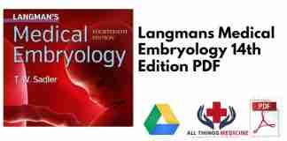 Langmans Medical Embryology 14th Edition PDF