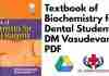 Textbook of Biochemistry for Dental Students by DM Vasudevan PDF