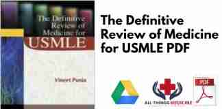 The Definitive Review of Medicine for USMLE PDF