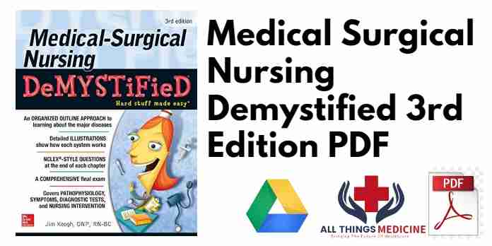 Medical Surgical Nursing Demystified 3rd Edition PDF