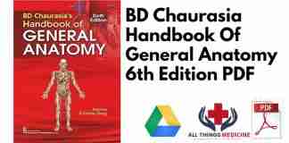 BD Chaurasia Handbook Of General Anatomy 6th Edition PDF