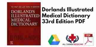 Dorlands Illustrated Medical Dictionary 33rd Edition PDF