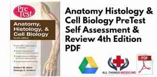 Anatomy Histology & Cell Biology PreTest Self Assessment & Review 4th Edition PDF