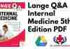 Lange Q&A Internal Medicine 5th Edition PDF