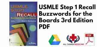 USMLE Step 1 Recall Buzzwords for the Boards 3rd Edition PDF
