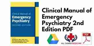Clinical Manual of Emergency Psychiatry 2nd Edition PDF