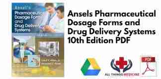 Ansels Pharmaceutical Dosage Forms and Drug Delivery Systems 10th Edition PDF