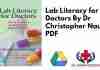 Lab Literacy for Doctors By Dr Christopher Naugler PDF