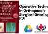 Operative Techniques in Orthopaedic Surgical Oncology PDF