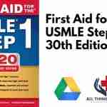 First Aid for the USMLE Step 1 2020 30th Edition PDF