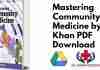 Mastering Community Medicine by Asif Khan PDF