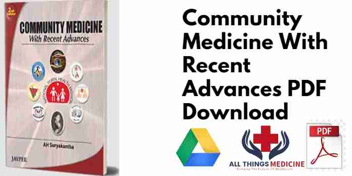 Community Medicine With Recent Advances PDF