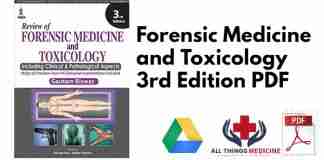 Forensic Medicine and Toxicology 3rd Edition PDF