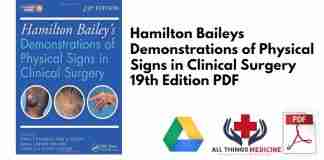 Hamilton Baileys Demonstrations of Physical Signs in Clinical Surgery 19th Edition PDF