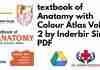 textbook of Anatomy with Colour Atlas Volume 2 by Inderbir Singh PDF