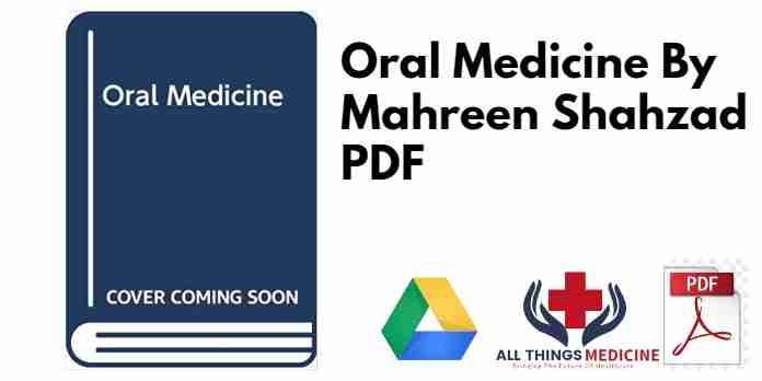 Oral Medicine By Mahreen Shahzad PDF