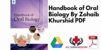 Handbook of Oral Biology By Zohaib Khurshid PDF