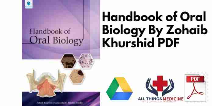 Handbook of Oral Biology By Zohaib Khurshid PDF