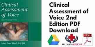 Clinical Assessment of Voice 2nd Edition PDF