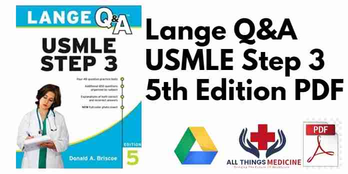 Lange Q&A USMLE Step 3 5th Edition PDF