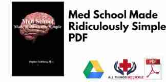 Med School Made Ridiculously Simple PDF