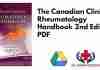 The Canadian Clinicians Rheumatology Handbook 2nd Edition PDF