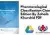 Pharmacological Classification Chart 3rd Edition By Zohaib Khurshid PDF