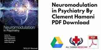 Neuromodulation in Psychiatry By Clement Hamani PDF